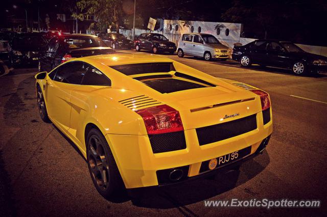 Lamborghini Gallardo spotted in Kuala Lumpur, Malaysia