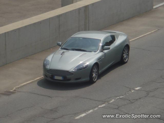 Aston Martin DB9 spotted in Chiasso, Switzerland