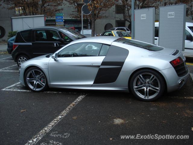 Audi R8 spotted in Chiasso, Switzerland