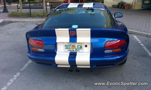 Dodge Viper spotted in Jacksonville, Florida