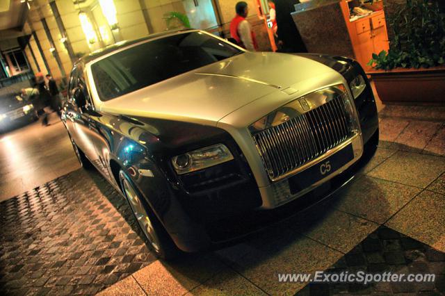 Rolls Royce Ghost spotted in Kuala Lumpur, Malaysia