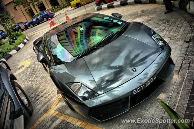 Lamborghini Gallardo spotted in Kuala Lumpur, Malaysia