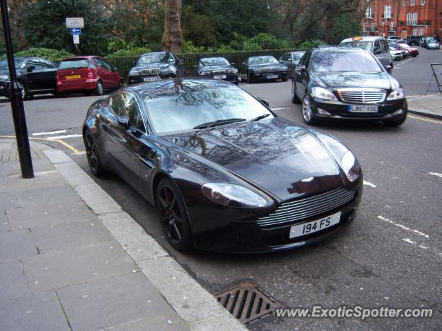 Aston Martin Vantage spotted in London, United Kingdom