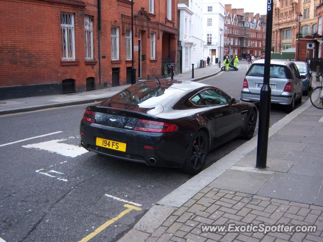 Aston Martin Vantage spotted in London, United Kingdom