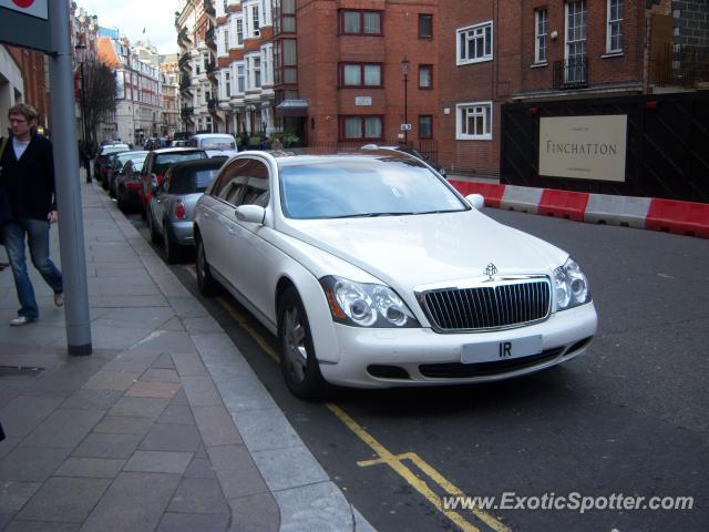 Mercedes Maybach spotted in London, United Kingdom