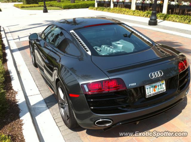 Audi R8 spotted in Jacksonville, Florida