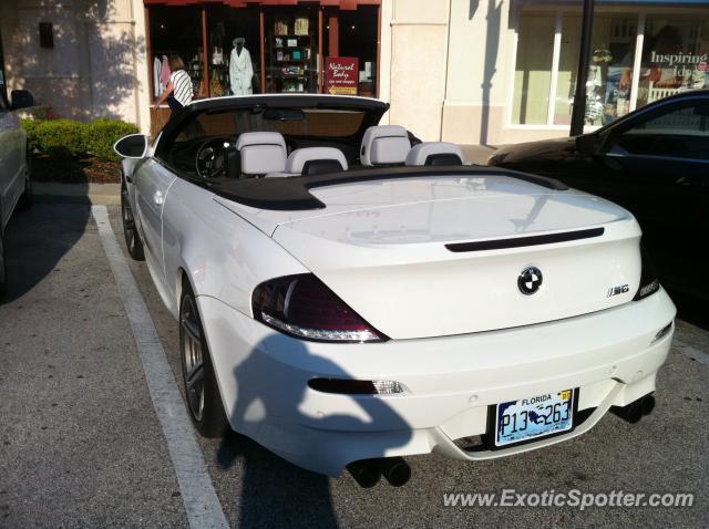 BMW M6 spotted in Jacksonville, Florida