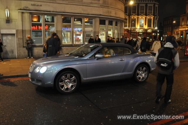 Bentley Continental spotted in London, United Kingdom