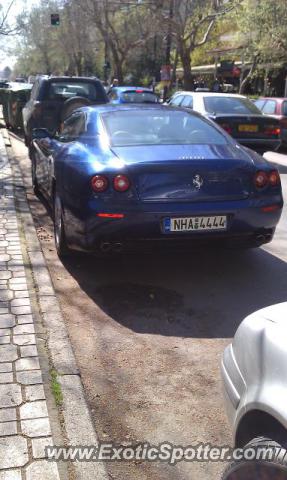 Ferrari 612 spotted in THESSALONIKI, Greece