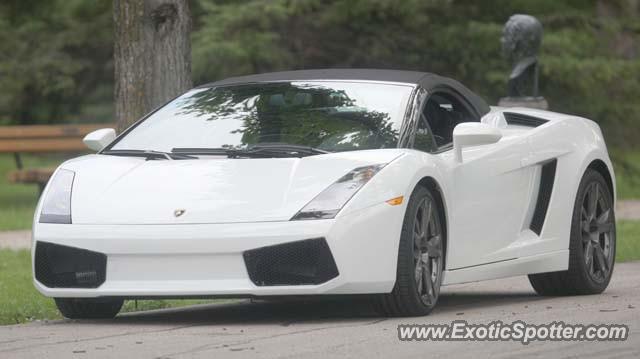 Lamborghini Gallardo spotted in Winnipeg, Manitoba, Canada