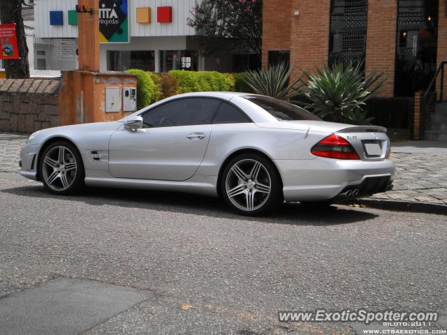 Mercedes SL 65 AMG spotted in Curitiba, PR, Brazil