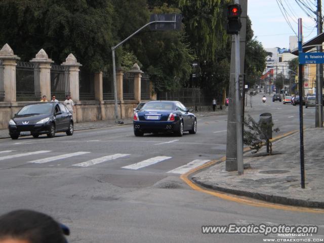 Maserati Quattroporte spotted in Curitiba, PR, Brazil