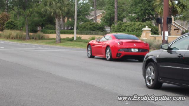 Ferrari California spotted in Jacksonville, Florida