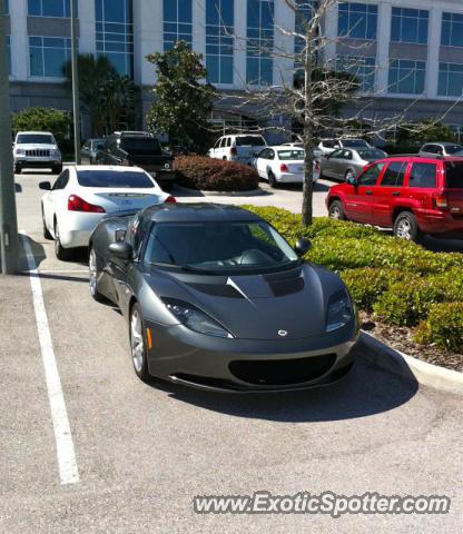 Lotus Evora spotted in Orlando, Florida