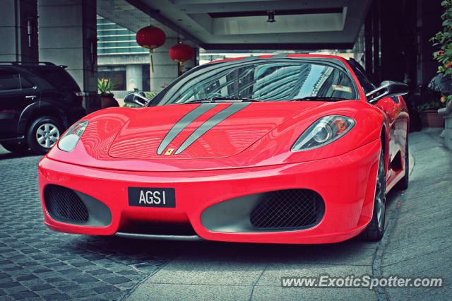 Ferrari F430 spotted in Kuala Lumpur, Malaysia