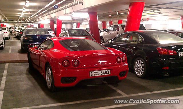 Ferrari 360 Modena spotted in Dubai, United Arab Emirates