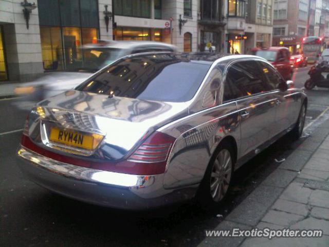 Mercedes Maybach spotted in London, United Kingdom