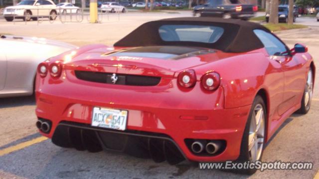 Ferrari F430 spotted in Jacksonville, Florida