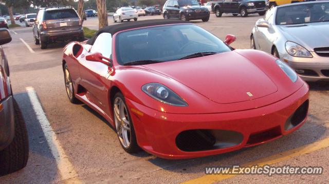 Ferrari F430 spotted in Jacksonville, Florida