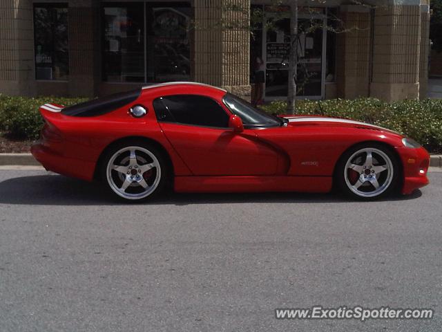 Dodge Viper spotted in Jacksonville, Florida