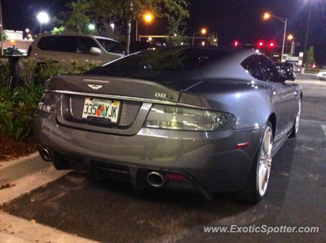 Aston Martin DBS spotted in Jacksonville, Florida