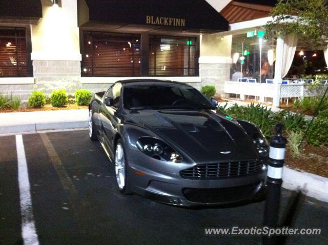 Aston Martin DBS spotted in Jacksonville, Florida