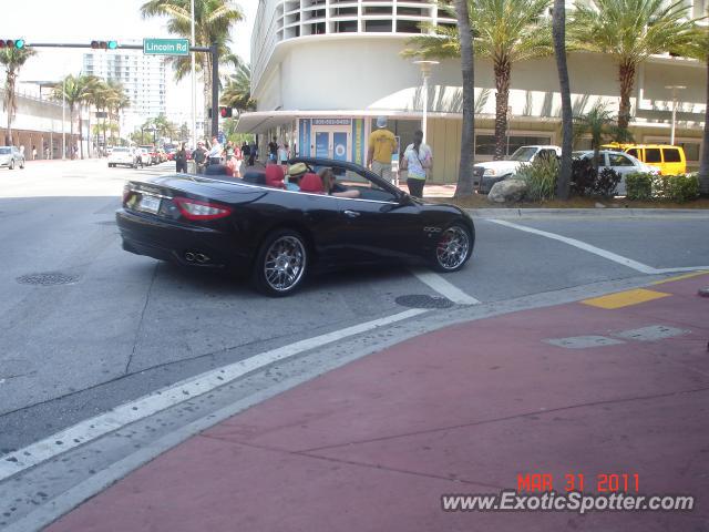 Maserati GranTurismo spotted in Miami, Florida