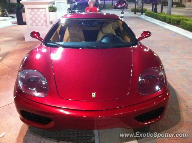 Ferrari 360 Modena spotted in Jacksonville, Florida