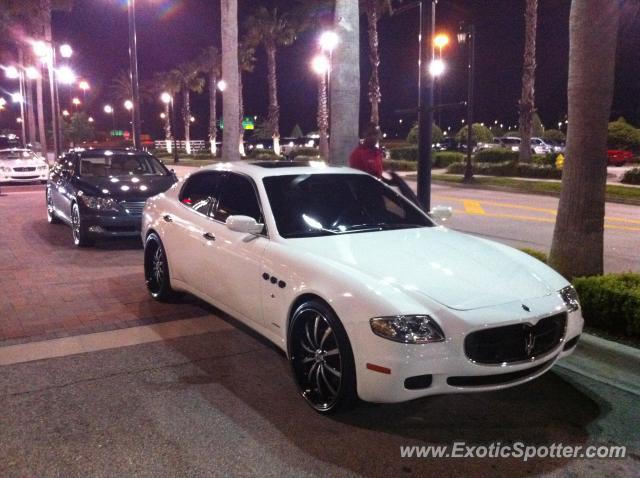 Maserati Quattroporte spotted in Jacksonville, Florida