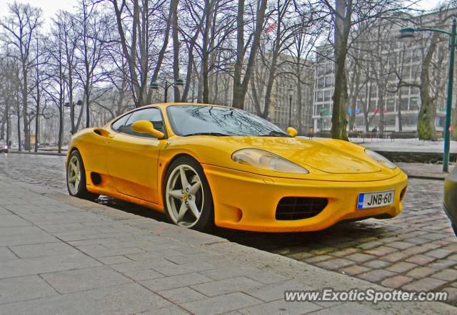 Ferrari 360 Modena spotted in Helsinki, Finland