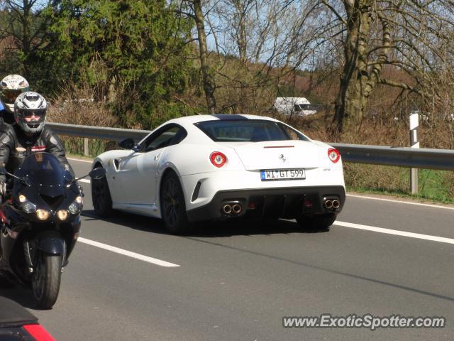 Ferrari 599GTB spotted in Nürburg, Germany