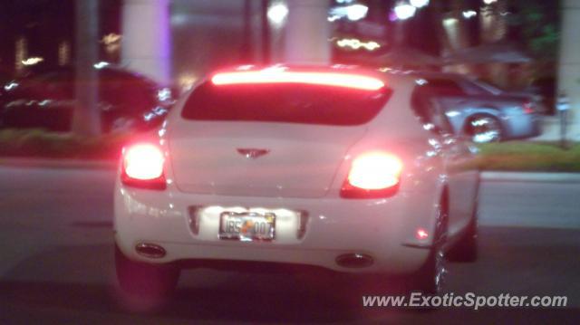 Bentley Continental spotted in Jacksonville, Florida