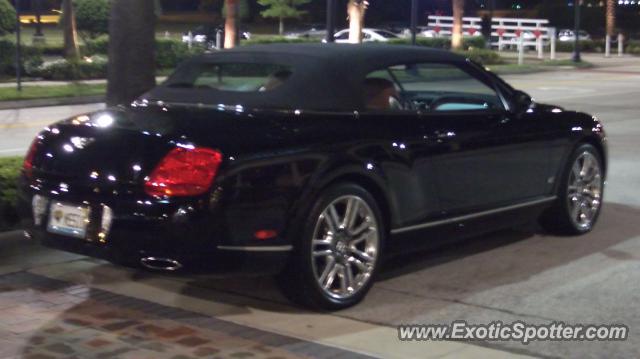 Bentley Continental spotted in Jacksonville, Florida