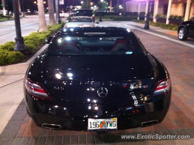 Mercedes SLS AMG spotted in Jacksonville, Florida