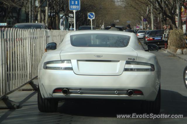 Aston Martin DB9 spotted in Beijing, China