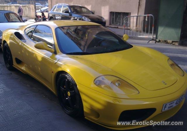 Ferrari 360 Modena spotted in Beirut, Lebanon