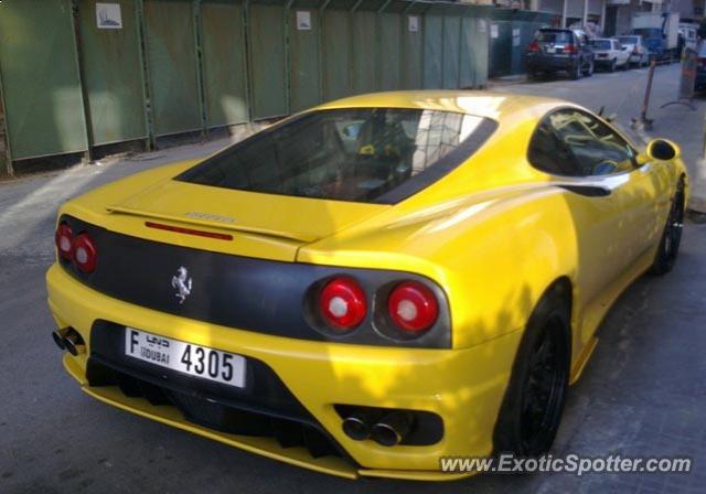 Ferrari 360 Modena spotted in Beirut, Lebanon