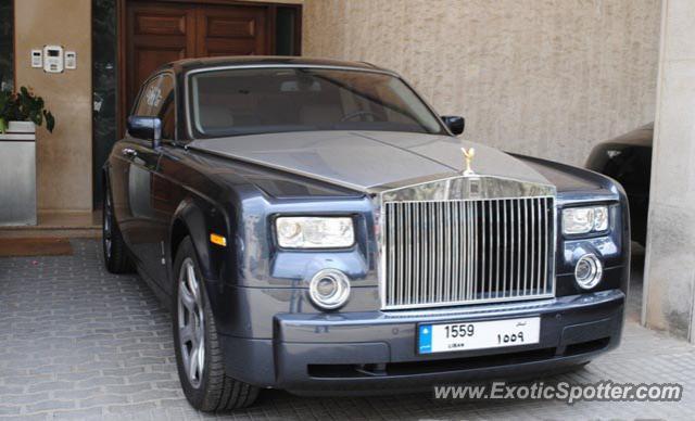 Rolls Royce Phantom spotted in Beirut, Lebanon