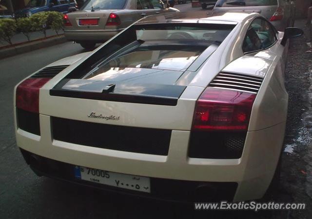 Lamborghini Gallardo spotted in Beirut, Lebanon