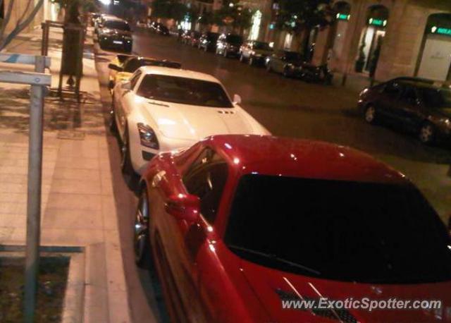 Mercedes SLS AMG spotted in Beirut, Lebanon