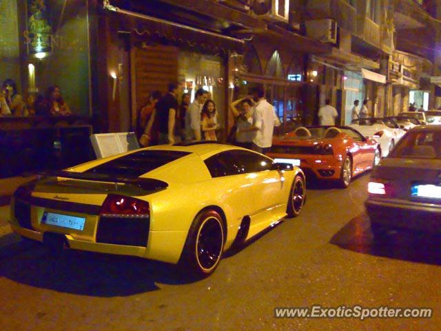 Lamborghini Murcielago spotted in Beirut, Lebanon