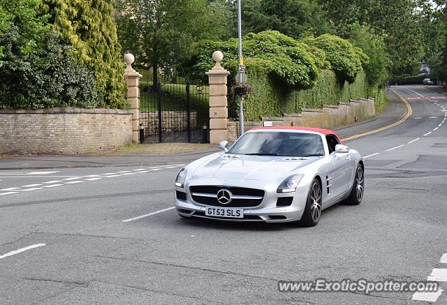 Mercedes SLS AMG spotted in Alderley Edge, United Kingdom