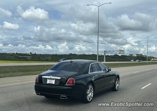 Rolls-Royce Ghost spotted in Edmonton, Canada