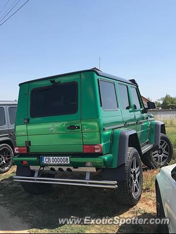 Mercedes 4x4 Squared spotted in Sofia, Bulgaria