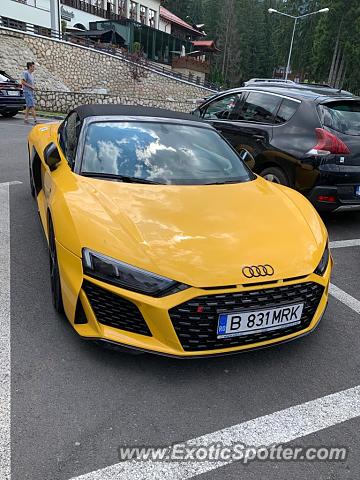 Audi R8 spotted in Poiana Brasov, Romania