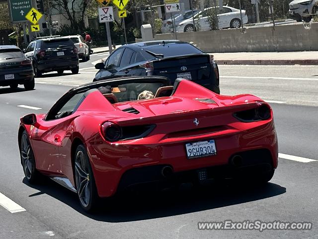 Ferrari 488 GTB spotted in Los Angeles, California