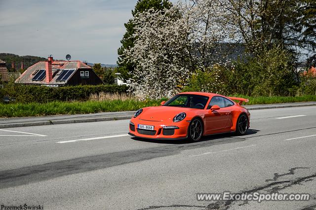 Porsche 911 GT3 spotted in Ebersbach, Germany
