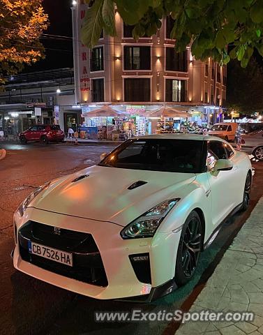 Nissan GT-R spotted in Sunny Beach, Bulgaria