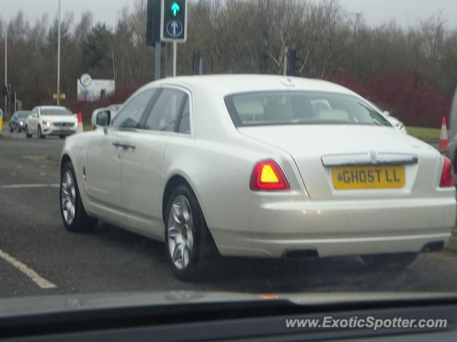 Rolls-Royce Ghost spotted in Wilmslow, United Kingdom