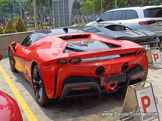 Ferrari SF90 Stradale spotted in Jakarta, Indonesia
